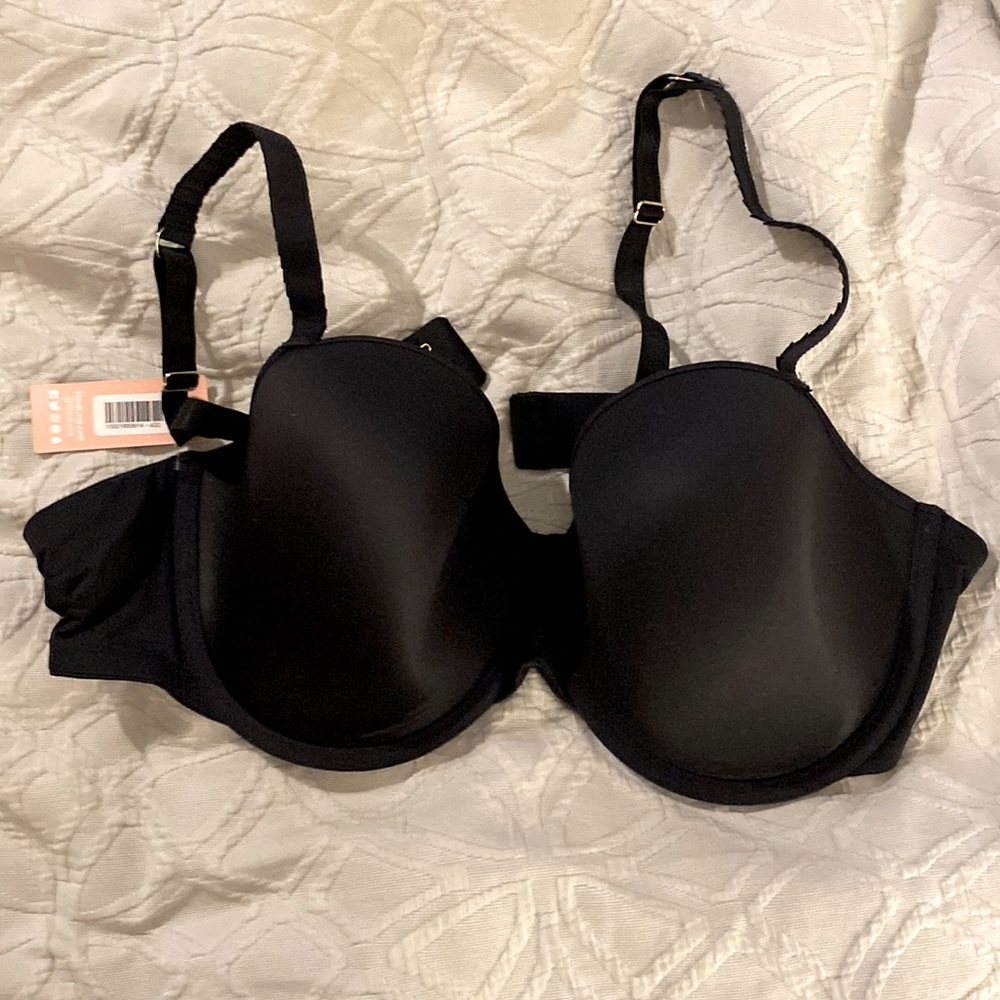 Brand NWT ThirdLove 24/7 Classic TShirt bra 42C black